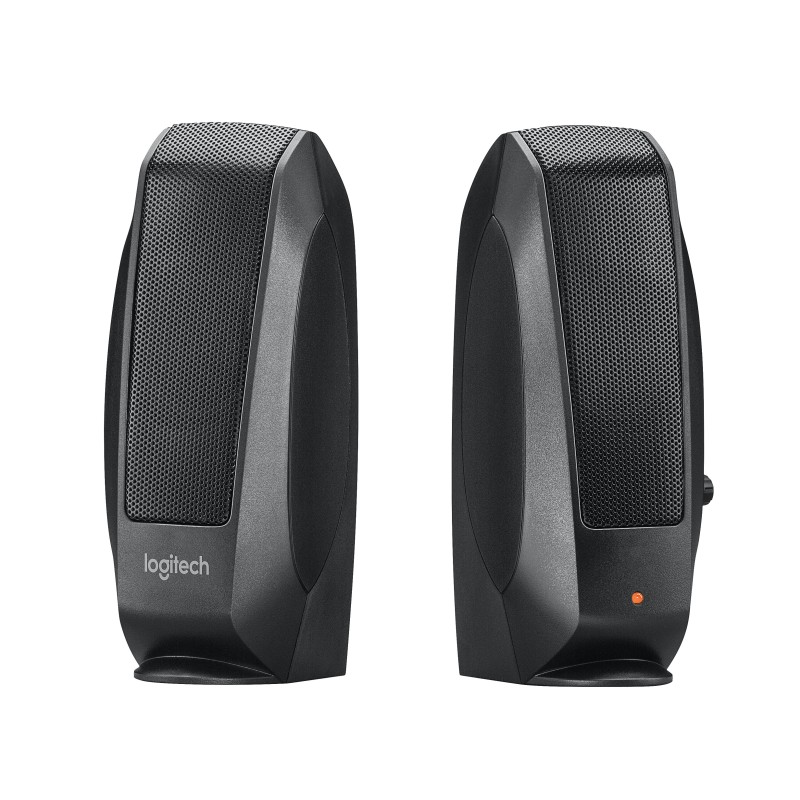 Logitech S120 2.0 Desktop Lautsprechersystem Nero Bulk 980-000010